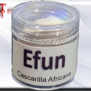 Efun africano ( como cascarilla ,solo que esta no esta hecha de cascara de huevo)