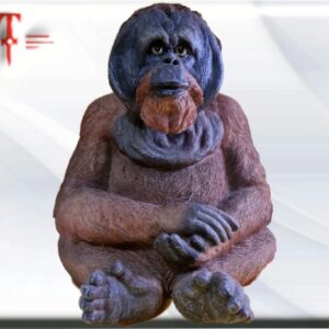 Orangutan  resina alta calidad. Peso 1.529gr Medidas: 28*22*22cm material: resina