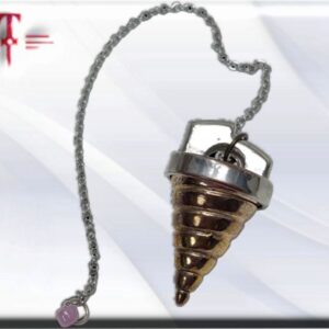 péndulo cono metal