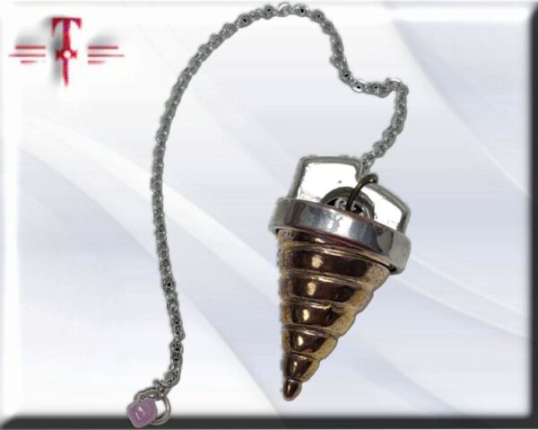 péndulo cono metal