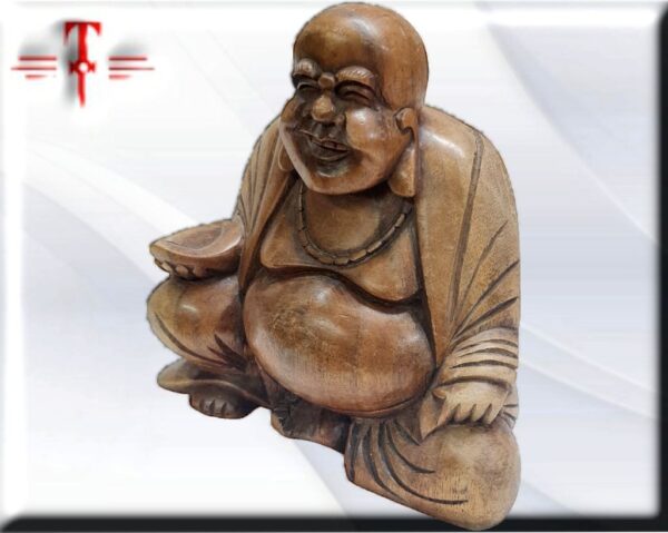 Buda Hotei o Budai madera