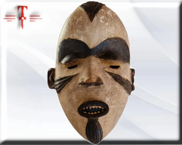 Máscara Igbo de Nigeria - Imagen 2