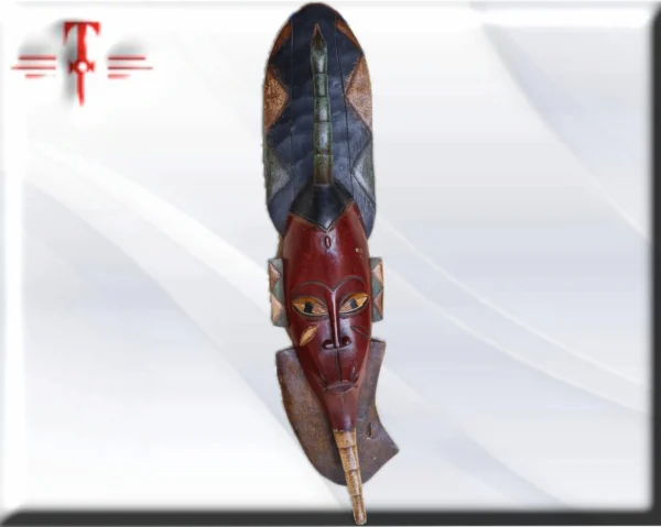 Máscara Igbo Nigeria - Imagen 2