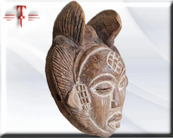 Máscara africana Punu Gabon - Imagen 2