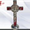 Cruz San Benito metal - Imagen 2