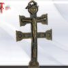 Cruz de Caravaca 13cm Bronce envejecido - Imagen 4