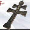 Cruz de Caravaca 13cm Bronce envejecido - Imagen 2