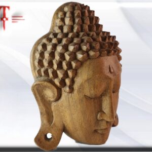 Máscara Buda en madera . En Spotencias disponemos de los mejores productos espirituales y religiosos del mercado. Venta al menor y al mayor