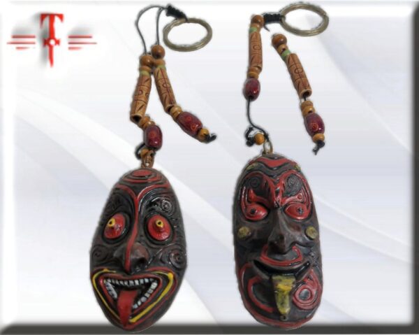 máscara tribal Algunas de las tribus de indios americanos más conocidas son los apaches
