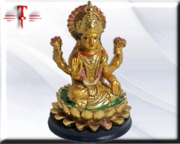 Laxmi Lakshmi. Diosa hindú de la buena fortuna y la abundancia