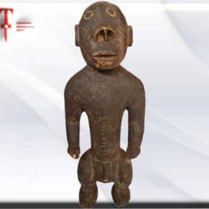 Fetiche Bakongo Congo ref109 Son figuras humanas talladas en diversos tipos de madera representan a personajes de importancia para la vida de la comunidad