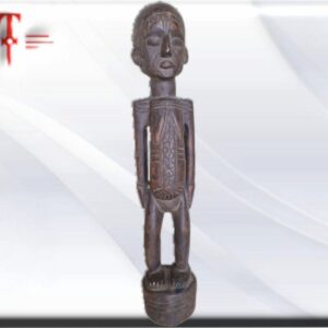 Fetiche Magbetu Africano Son figuras humanas talladas en diversos tipos de madera representan a personajes de importancia para la vida de la comunidad