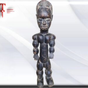 Fetiche Fang Africano Son figuras humanas talladas en diversos tipos de madera representan a personajes de importancia para la vida de la comunidad