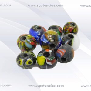 cuentas ceramica mod115 africanas