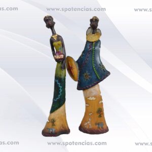 pareja africana