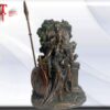 Escultura Estatua Diosa Celta Medb , seres y dioses mitológicos Tamaño: 20cm / 7.87 Inch Peso: 1500 gr Medb - formas posteriores Meadhbh y Méabh - es la reina de Connacht en el ciclo Úlster de la mitología irlandesa.