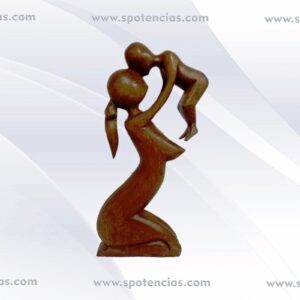 talla arte africano Maternidad