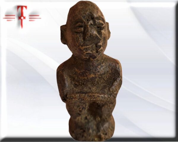 Estatuilla de bronce de Benín arte de Benin
