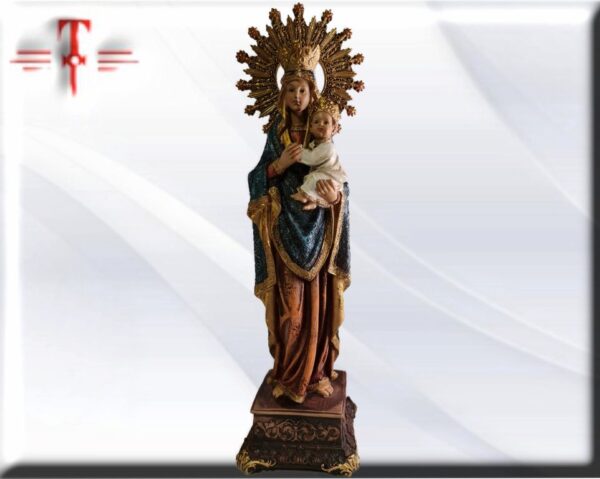 Virgen María con niño 40cm
