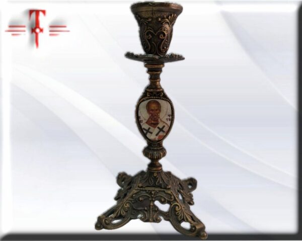 candelabro metal ortodoxo Como otros soportes similares (candelabros