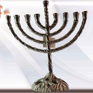 candelabro janukiá la festividad de la Janucá data de la época de la hegemonía helénica en Israel
