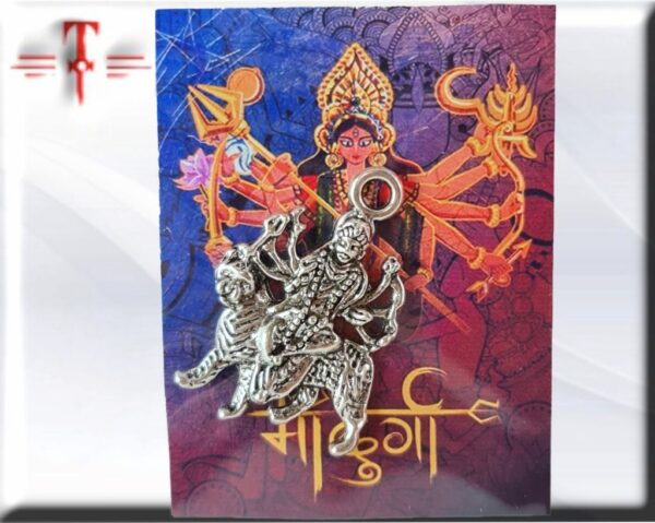 colgante Durga Diosa es una de las muchas manifestaciones de Mahadevi o la Gran Diosa madre de todo el universo.
