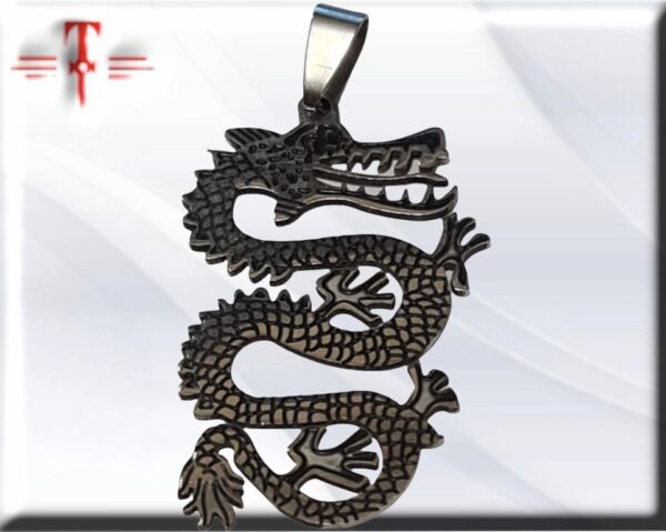 Colgante Dragon gracias a las diversas formas y estilos que se pueden crear con el acero inoxidable