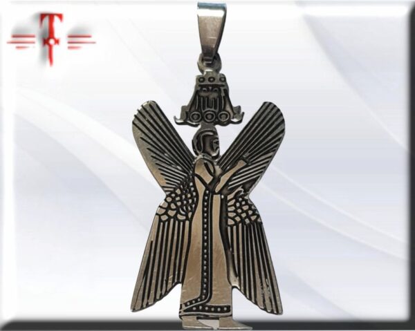 colgante egipcio mod030 representacion egipcia en bisuteria de acero