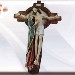 Crucifijo Jesús con virgen
