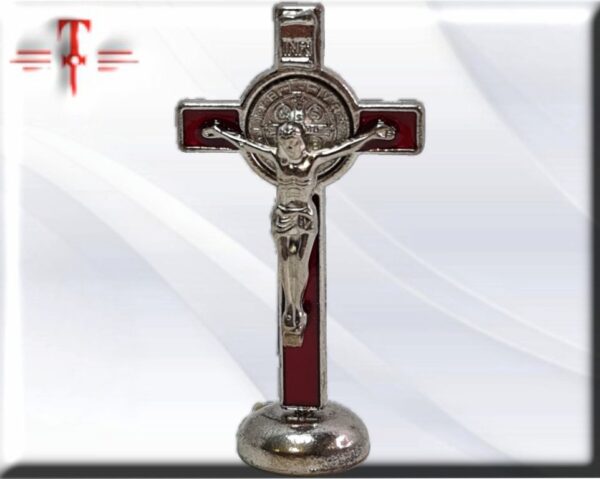 Cruz San Benito metal . la medalla y la cruz de San Benito