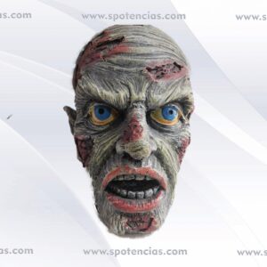 cabeza de zombi.