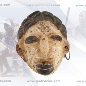 Máscara Igbo terracota Ref