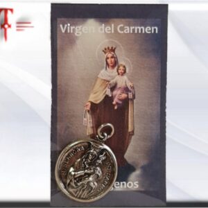 Medalla Virgen del Carmen El Carmelo era sin duda