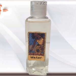 Oshún water es una colonia que pertenece a la orisha se utiliza como atributo de la Diosa de las aguas dulces