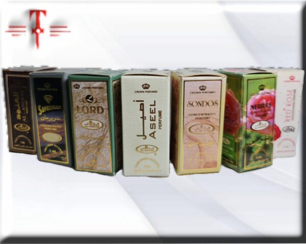 concentrated perfume oil made in Saudi Arabia . High quality roll-on free from alcohol. 3ml
