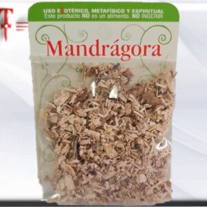 Raiz Mandragora Las hierbas se utilizan para preparar limpiezas con baños