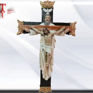 Crucifijo Trinidad La cruz representa los cuatro elementos de la antigüedad
