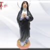 virgen de la soledad se trata de la representación de la virgen María en su dolor por quedar sola cuando nuestro señor Jesucristo murió