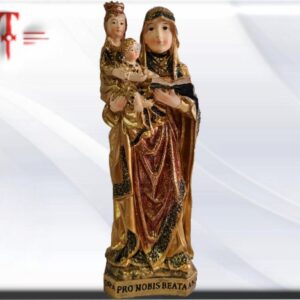 Virgen Triple Ana Se representa la genealogía de Cristo por vía materna con las figuras de santa Ana