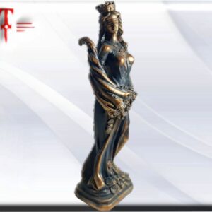 Diosa de la fortuna 20cm . Abundantia es la diosa del éxito, la prosperidad y la fortuna en la mitología romana.