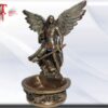 Arcángel Miguel color bronce - Imagen 4
