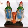 San Cosme y Damian Peso: 1217 gr medidas: 24*18*9 cm material: Yeso