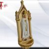 Placa pared estatua Virgen de Fátima - Imagen 3