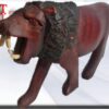 Talla escultura León africano - Imagen 2