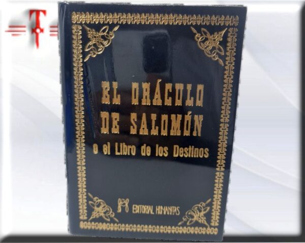 El Oráculo de Salomón o el libro de los destinos Peso: 230gr tamaño : 17*12cm paginas: 232 tapa, terciopelo. editorial humanitas
