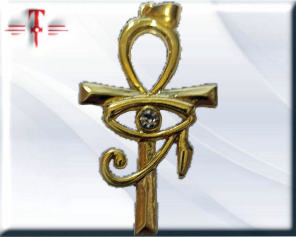 Colgante horus Ansada Las joyas han tenido multitud de usos a lo largo de la historia: Como símbolo de riqueza. Uso funcional. Simbolismo (para indicar estatus o pertenencia). Protección (en forma de amuleto).