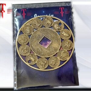 Moneda china Horoscopo Las joyas han tenido multitud de usos a lo largo de la historia: Como símbolo de riqueza. Uso funcional. Simbolismo (para indicar estatus o pertenencia). Protección (en forma de amuleto). Tamaño: 40mm