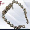 Brazalete Santa Muerte pedrería