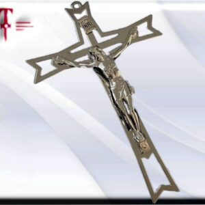 Crucifijo metal 12cm