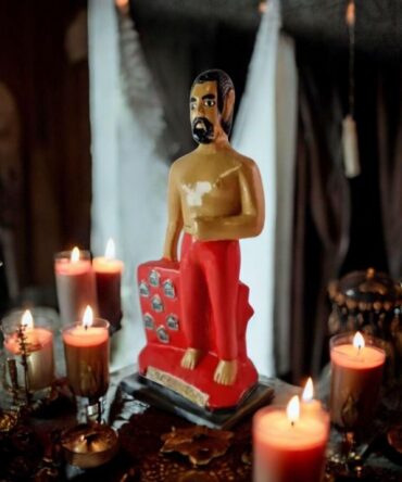 Estatua , Figura , Exú 7 puertas , kimbisa, umbanda, candomble